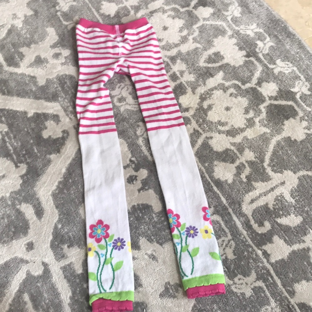 Girls footless tights